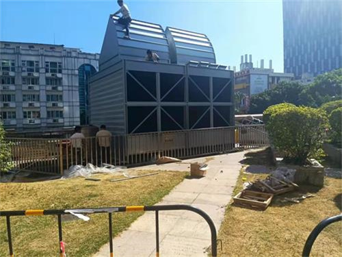 圓形冷卻塔運輸中的注意事項,圓形逆流冷卻塔