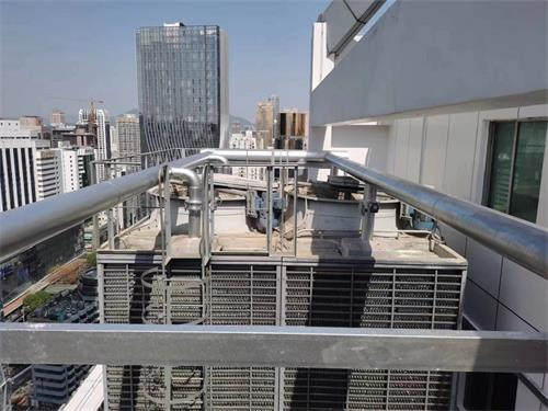 冷卻塔廠家簡析玻璃鋼冷卻塔底梁的安裝要求(高溫型